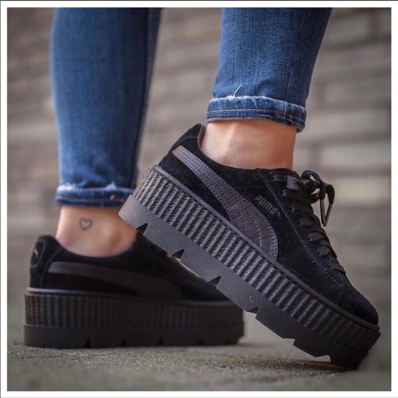 puma cleated creeper suede
